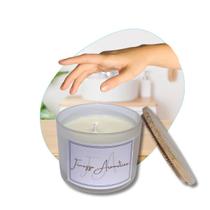 Velas Aromáticas 100g Perfumadas Decorativa Romântica Casa Quarto Longa Duração - LAVANDA FRANCESA