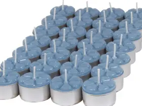 Velas Aromáticas 30 uni Aroma Lavanda Vela Rechaud - Velitas (r)