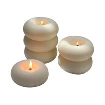 Velas Aromáticas Em Forma De Donut Para Quarto Romântico, Criativas E Sem Chama, Decoração Para Velas Aromáticas Em Forma De Donut Para Quarto Romântico, Criativas E Sem Chama, Decoração Para