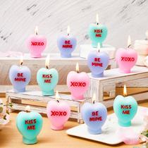 Velas Aromáticas em Formato de Coração MTLEE - Coloridas - Dia dos Namorados Velas Aromáticas em Formato de Coração MTLEE - Coloridas - Dia dos Namorados
