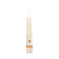 Velas Big Dipper Wax Works Ivory White Beeswax Taper 12h Velas Big Dipper Wax Works Ivory White Beeswax Taper 12h