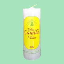 Velas camila 7 dias 330 gramas caixa com 12 unidades