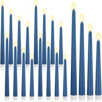 Velas cônicas de LED sem chama Rossesay, 24 unidades, operadas por bateria Velas cônicas de LED sem chama Rossesay, 24 unidades, operadas por bateria
