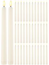 Velas cônicas sem chama Treela 28 cm Flickering LED 36 unidades Velas cônicas sem chama Treela 28 cm Flickering LED 36 unidades
