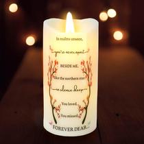 Velas Conmemorativas LED Sin Llama Skywin para Fallecidos 15x7 cm Velas Conmemorativas LED Sin Llama Skywin para Fallecidos 15x7 cm