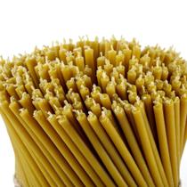 Velas Danilovo Pure Beeswax com aroma de mel 100 unidades 18,5 x 0,6 cm