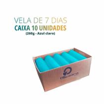 Velas De 7 dias ( votiva ) 100% Parafina Pura com 250gr celofane liso- 10 Unidades brancaS/coloridas