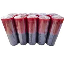 Velas De 7 dias ( votiva ) 100% Parafina Pura com 250gr celofane liso- 10 Unidades brancaS/coloridas