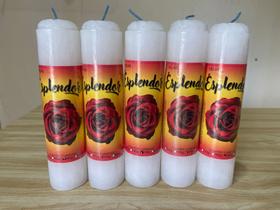 Velas de 7 dias votivas branca ( kit com 5 velas de 180g) Velas de 7 dias votivas branca ( kit com 5 velas de 180g)