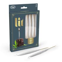 Velas de festa genuínas Fred LIT! Conjunto de 8