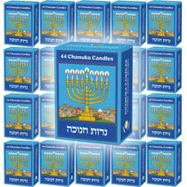 Velas de Hanukkah The Dreidel Company Jerusalem, pacote com 20