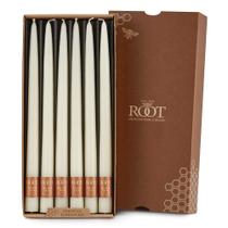 Velas de jantar Root Candles 7217 Smooth Hand-Dipped Ivory