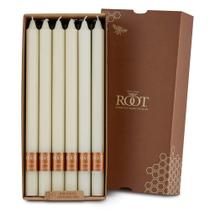 Velas de jantar Root Candles Arista 30 cm Marfim sem perfume x12 Velas de jantar Root Candles Arista 30 cm Marfim sem perfume x12