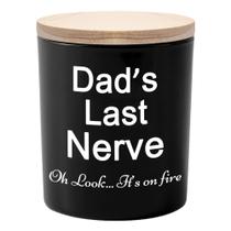 Velas de soja perfumadas BFJLIFE Dads Last Nerve, presente de sândalo