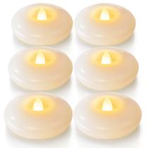 Velas flutuantes LED sem chama Homemory 7,6 cm à prova d'água