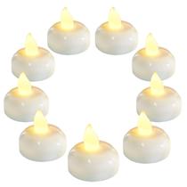 Velas flutuantes sem chama Homemory Warm White LED, pacote com 36 Velas flutuantes sem chama Homemory Warm White LED, pacote com 36