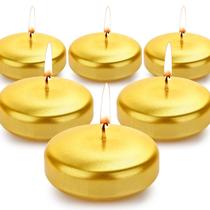 Velas flutuantes Tapovaly de 3 polegadas branca/dourada/vermelha (pacote com 24) Velas flutuantes Tapovaly de 3 polegadas branca/dourada/vermelha (pacote com 24)