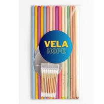 Velas HOPE ( kit com 16 Velas) Cone Hindu Com Cera De Abelha Varias essências (cone Chinês)