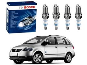 Velas ignição bosch volkswagen spacefox 1.6 flex 2006 a 2008