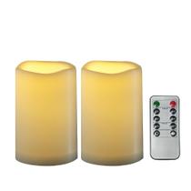 Velas impermeáveis sem chama ao ar livre CANDLE CHOICE 8x13 cm 2 PCS