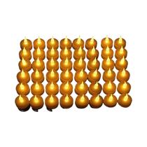 Velas LED Operadas Por Bateria 48/24/12 Pacote Luzes Naturais Com Efeito De Tremor Para Ambiente