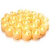 Velas LED sem chama para luzes de chá Homemory, pacote com 24