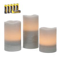 Velas LED sem chama Rhytsing Grey com timer Warm Light