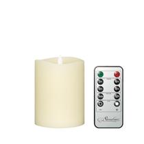 Velas LED sem chama Stonebriar 3x 10x7cm Ivory Real Wax Velas LED sem chama Stonebriar 3x 10x7cm Ivory Real Wax