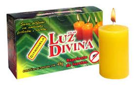 Velas LUZ DIVINA Citronela Repelente de Insetos 3 Unidades de 48g - Guanabara
