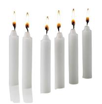 Velas Palito Branca 15 Cm Santa Chama 1Kg Ou 40 Velas - Zp7