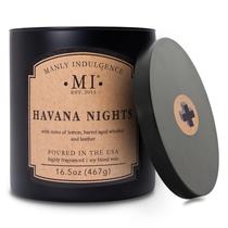 Velas perfumadas Manly Indulgence Havana Nights 480 ml 60h Burn Velas perfumadas Manly Indulgence Havana Nights 480 ml 60h Burn