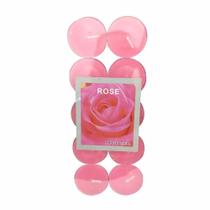 Velas Rechaud Aromáticas Rosas - Kit Com 10 Unidades Velas Rechaud Aromáticas Rosas - Kit Com 10 Unidades