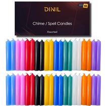 Velas Spell & Chime Dinil 40 cores variadas 10 cm 40 mL Velas Spell & Chime Dinil 40 cores variadas 10 cm 40 mL