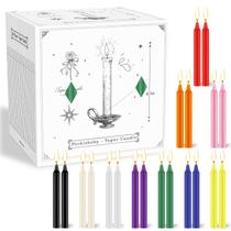 Velas Spell Chime Perkisboby, pacote com 100 cores variadas, 10 cm