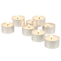 Velas Tea Light Stonebriar, pacote com 100, sem perfume, 8 horas Velas Tea Light Stonebriar, pacote com 100, sem perfume, 8 horas