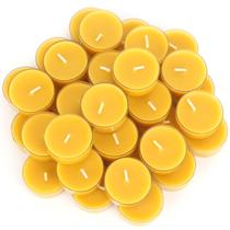 Velas Tealight de cera de abelha Capaniel, 36 pacotes, 4 horas de tempo de queima