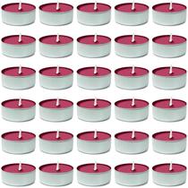 Velas Tealight DecorRack com aroma de cereja preta, pacote com 30