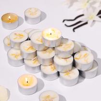 Velas Tealight LAMORGIFT com aroma de baunilha 48 unidades 6H Burning