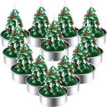 Velas Tealight para árvores de Natal TecUnite 12 peças