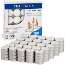 Velas Tealight Zion Judaica Premium sem perfume, pacote com 100 Velas Tealight Zion Judaica Premium sem perfume, pacote com 100
