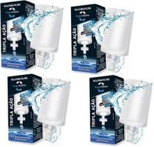 Velas Tripla Ação Com Carvao Ativado Para Filtro Barro Premium Alcalina Universal Kit 4 Unidades Acqua Azzurra