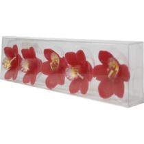 Velas Vermelhas Flutuantes Aroma Orquídea - A2-350r