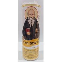 Velas (Votivas) 7 dias Santos Católicos 260g/cada 100% Parafina - Kit com 6 unidades