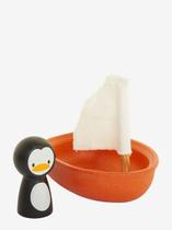 Veleiro e Pinguim - Brinquedo de madeira - PlanToys