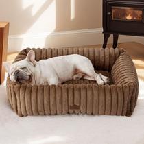 Velo de Veludo Cotelê Lavável Bedsure para Cães de Médio Porte