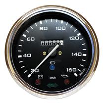 Velocímetro 0-160 km/h Original 110mm 110mm Preto Fusca