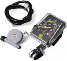 Velocimetro Analogico Quadrado 80km/h C/odometro