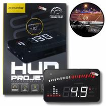 Velocímetro Conta Giro Digital HUD Projetor de Velocidade no Para-brisa