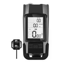 Velocímetro de Bike Com Buzina e Lanterna de Led T6 Alto Brilho Recarregável Farol de Bicicleta