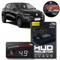 Velocimetro Digital Conta Giro Parabrisa Renault Kwid 2015 adiante